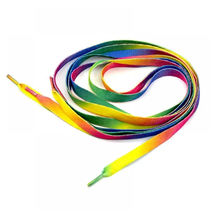 1Pair Rainbow Shoelaces