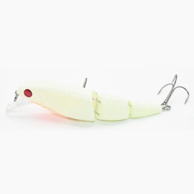 1Pcs 12cm 15g 3 Segments Crankbait hard bait tight swaying slow flashing Jerkbait lifelike RealSkin painting fishing temptation