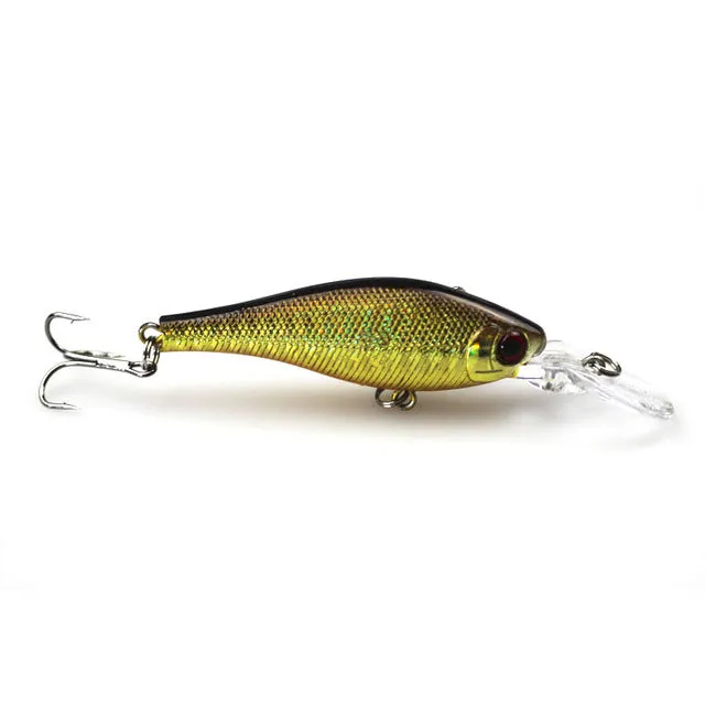 1Pcs 9cm 6.8g Wobbler Fishing Lure minnow Swimbait iscas artificiais para pesca crankbait Hard lures Bait Fishing Tackle WQ246