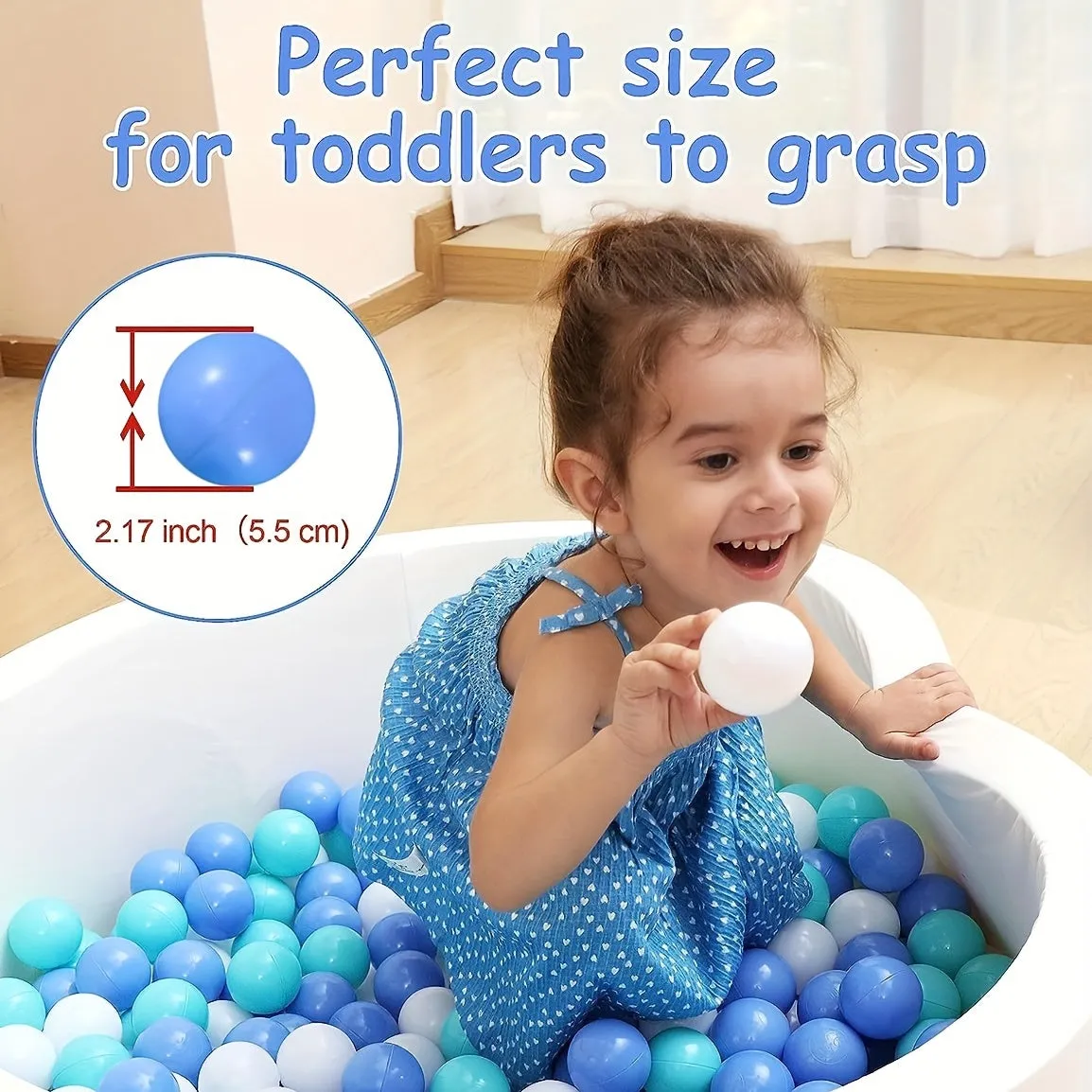 40pcs 533cm Plastic Balls for Baby Play Centers BPAFree