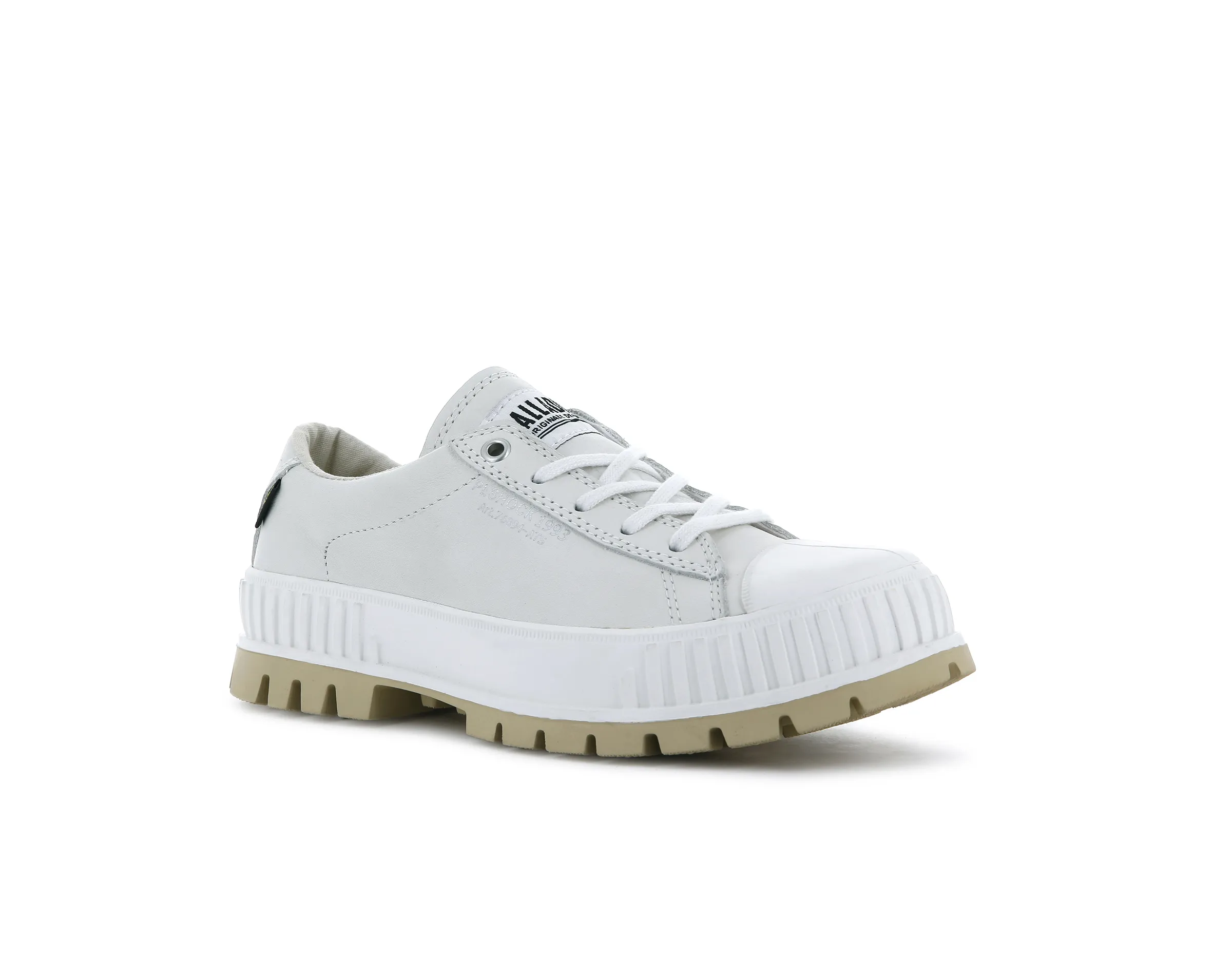 76894-116-M | PALLASHOCK LOW LEATHER | STAR WHITE