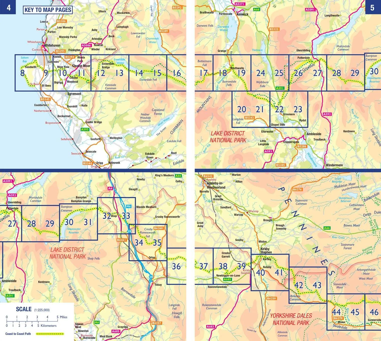 A-Z Coast to Coast Adventure Atlas