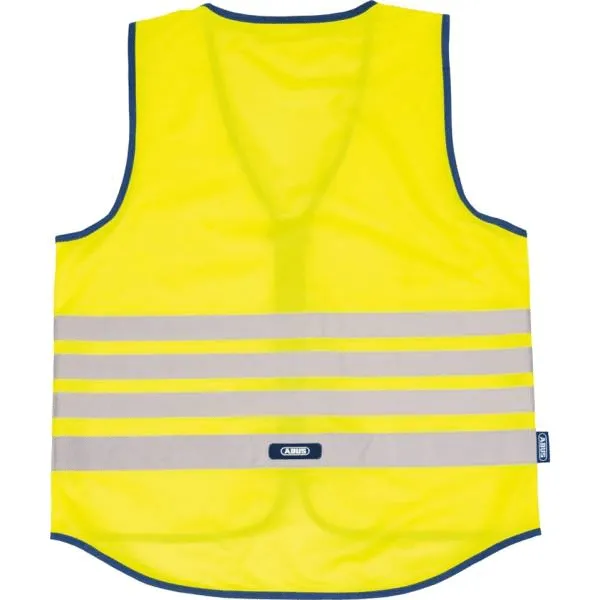 ABUS Lumino Reflex Striped Safety Vest Yellow