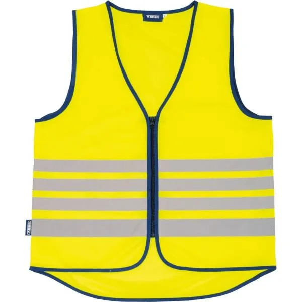 ABUS Lumino Reflex Striped Safety Vest Yellow