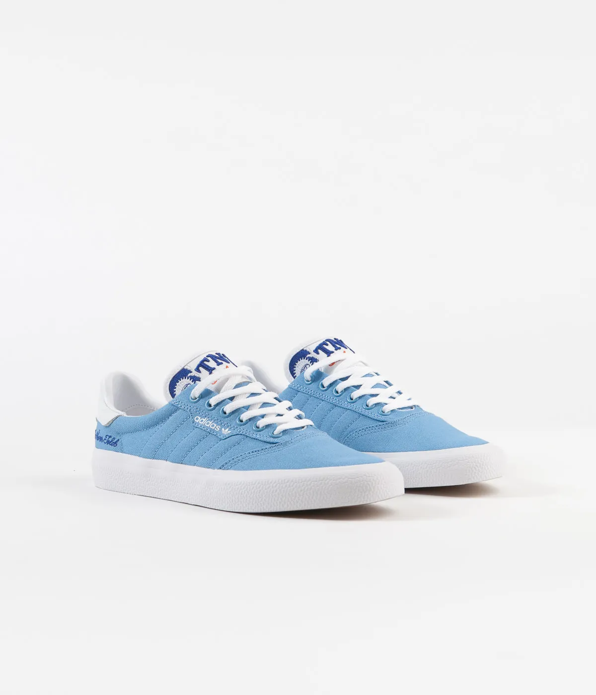 Adidas 3MC x Truth Never Told Shoes - Light Blue / White / Royal