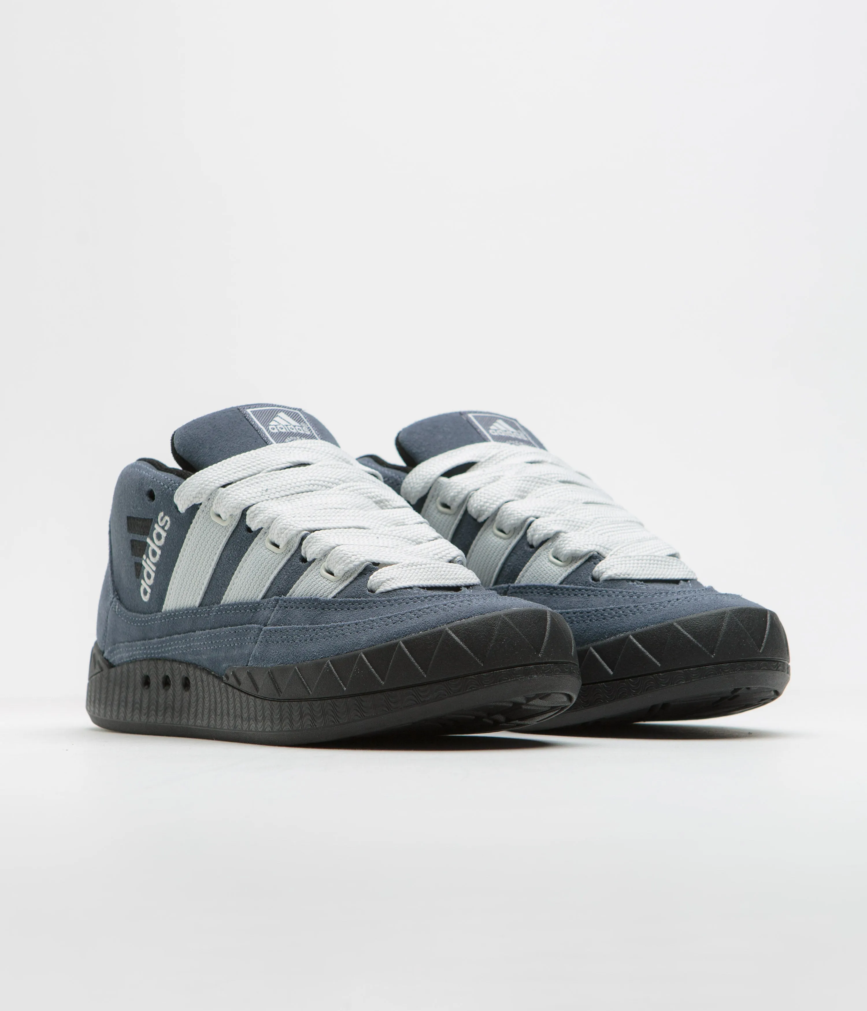 Adidas Adimatic Mid Shoes - Legacy Blue / Crystal White / Core Black