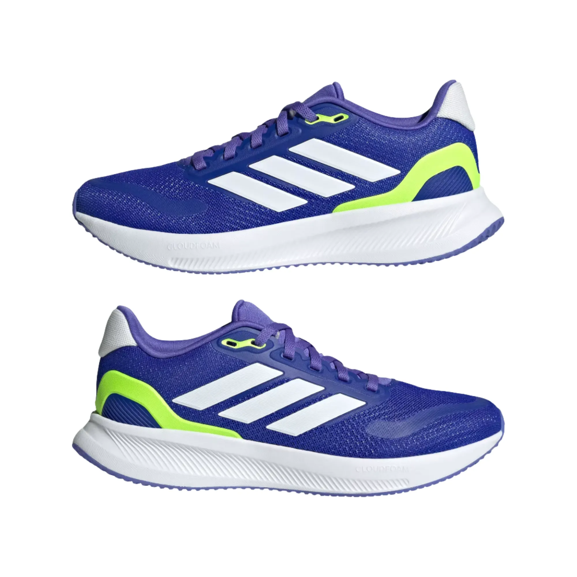 Adidas Kids Trainer Runfalcon 5 Junior Lucid Blue / Cloud White / Lucid Lemon