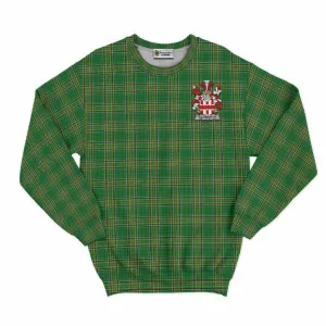 Aldworth Irish Clan Tartan Sweatshirt with Coat of Arms