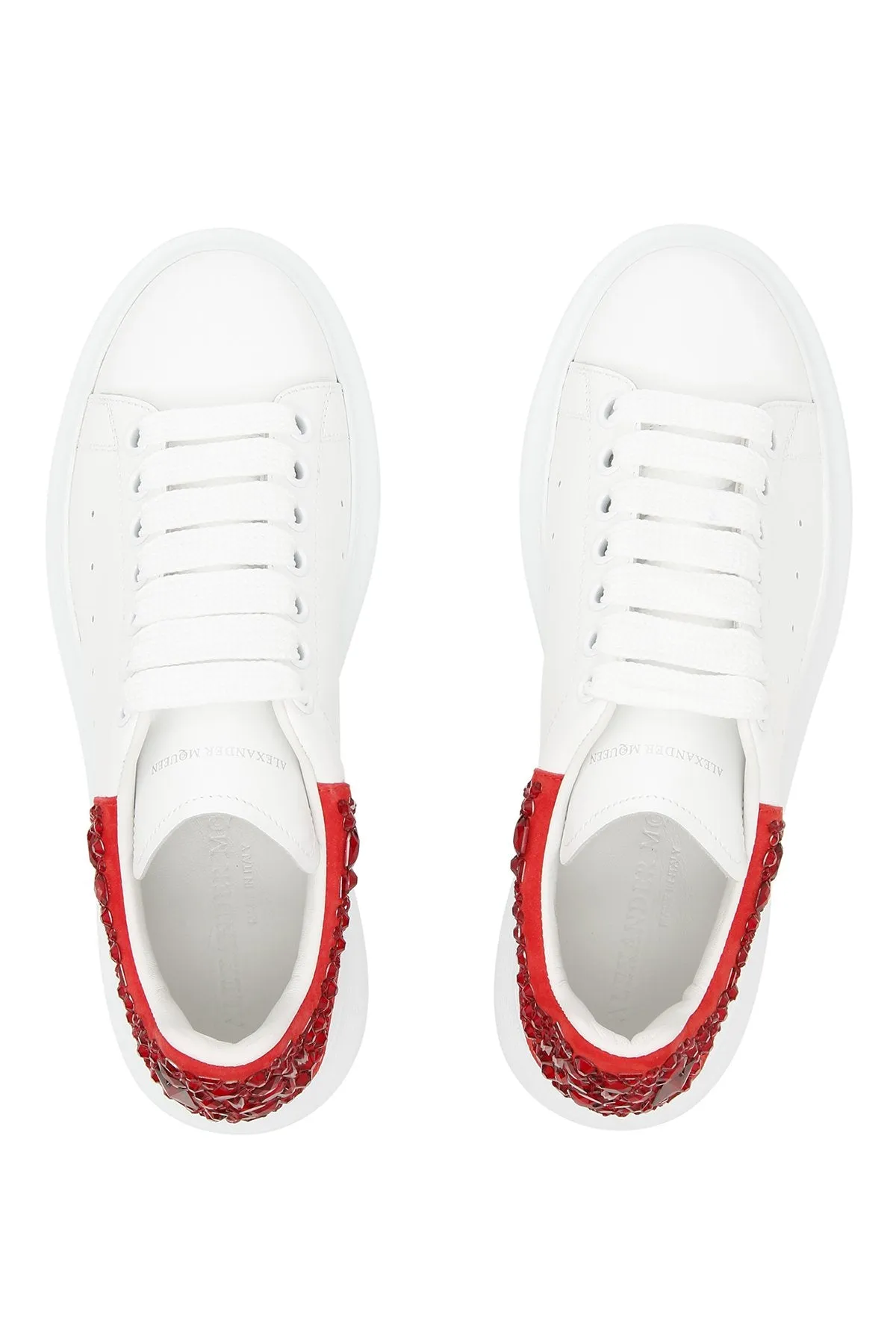 Alexander McQueen Embellished Ankle Chunky Sneakers