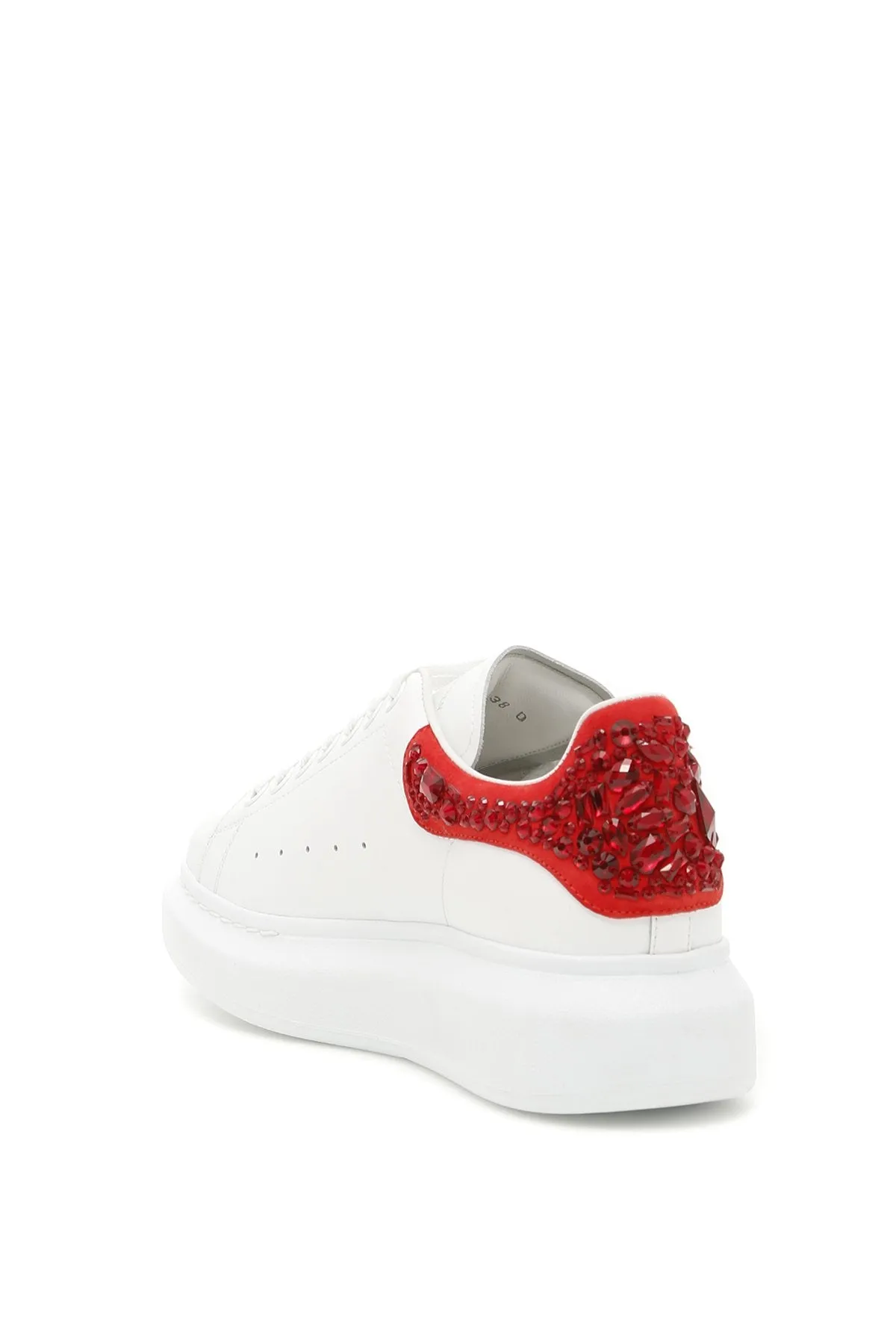 Alexander McQueen Embellished Ankle Chunky Sneakers