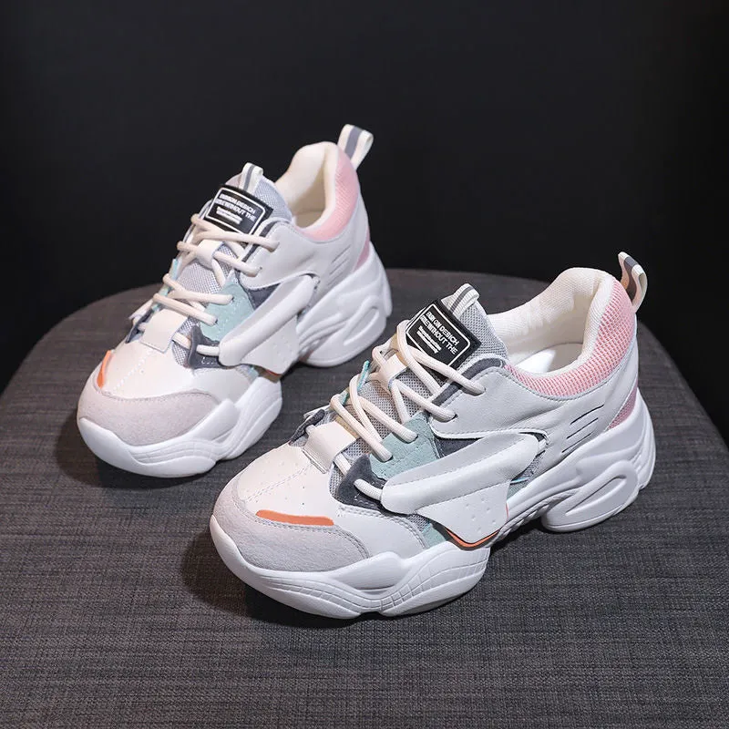 Amozae-Back To School Gifts pring  All-Match Casual White Sports Shoes