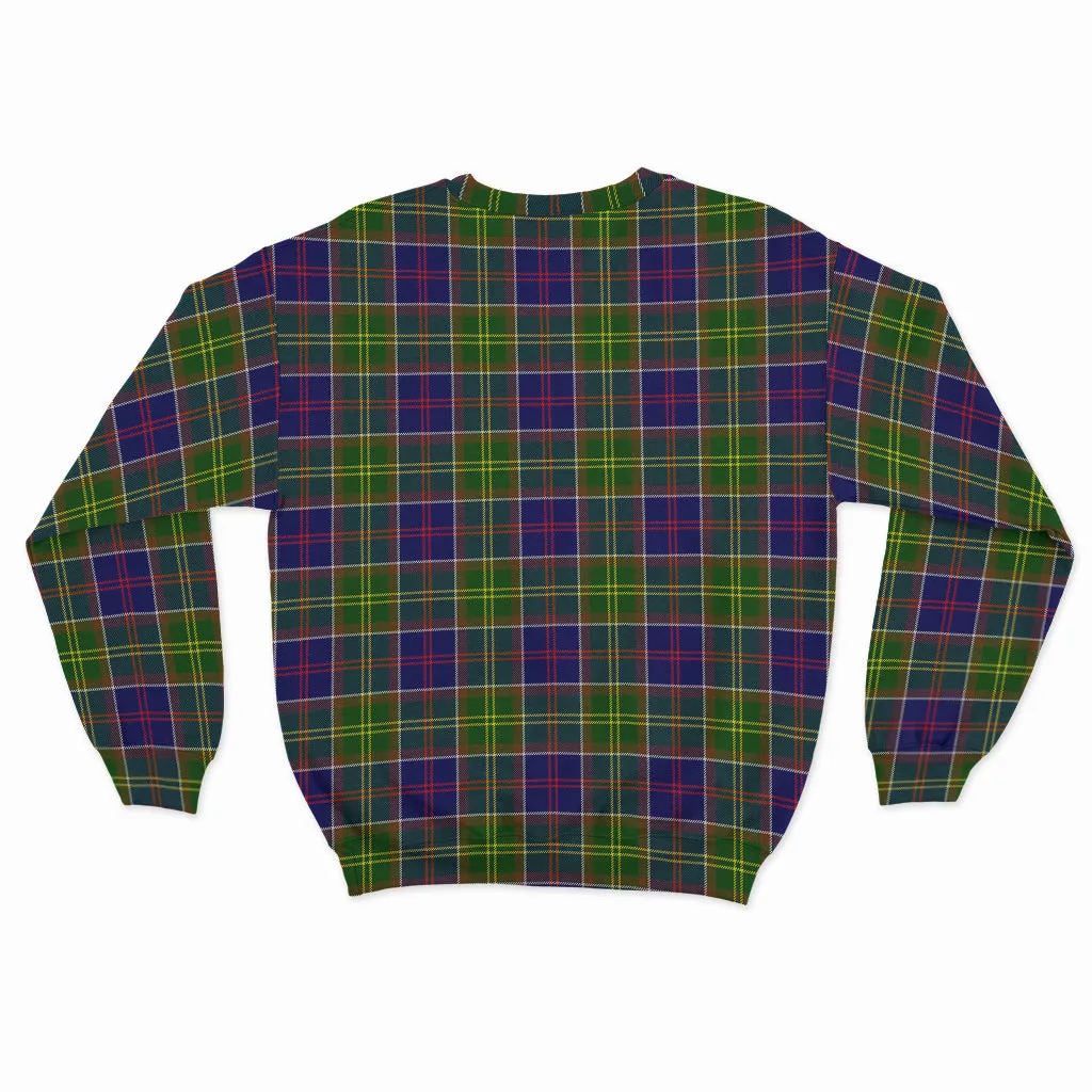 Arnott Tartan Sweatshirt with Family Crest