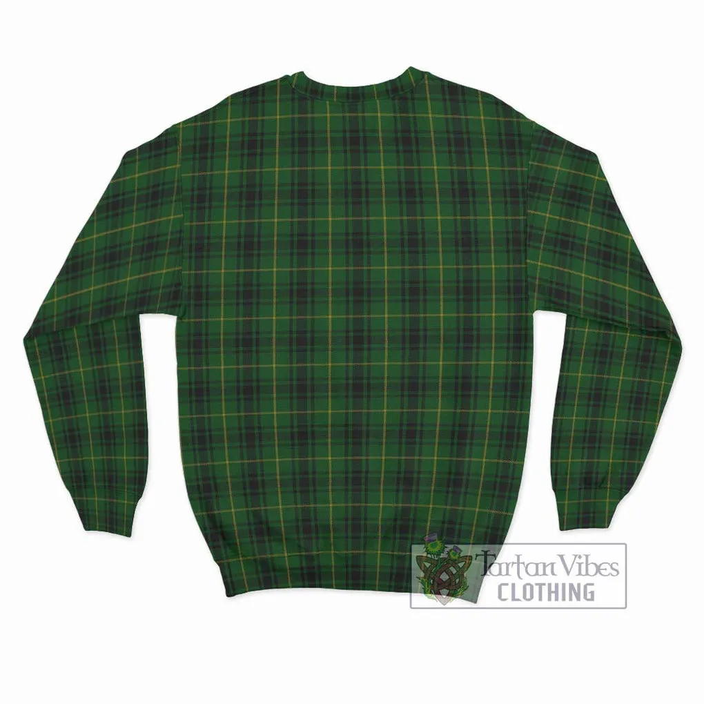 Arthur Tartan Sweatshirt with Family Crest DNA In Me Style