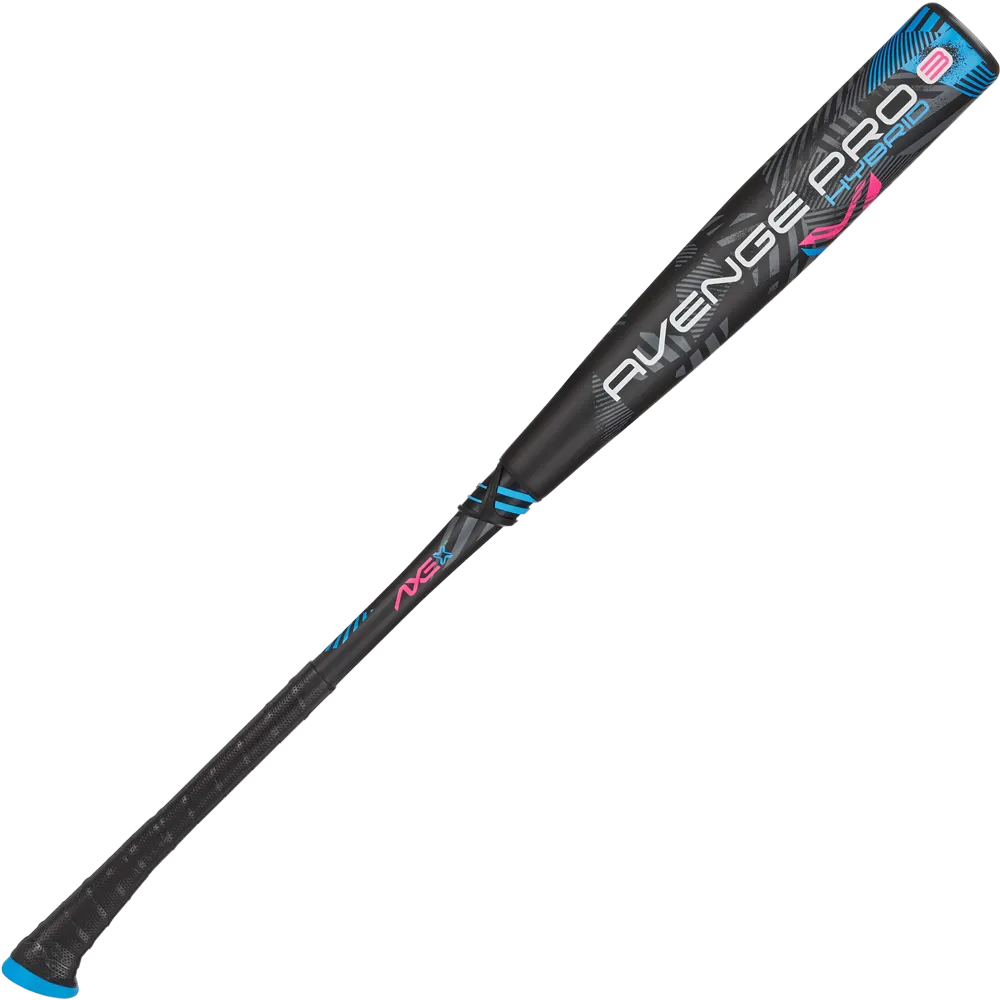 Axe Avenge Pro 3 Hybrid BBCOR Baseball Bat -3 | Standard Handle