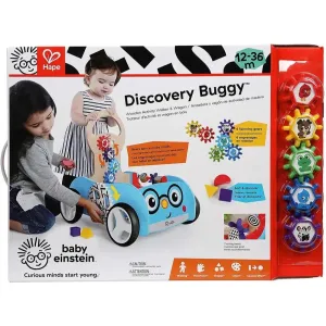 Baby Einstein Discovery Buggy Wooden Activity Walker & Wagon