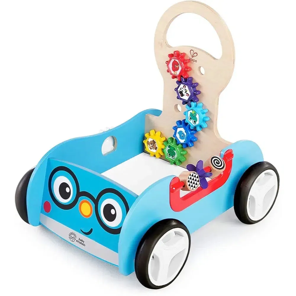 Baby Einstein Discovery Buggy Wooden Activity Walker & Wagon