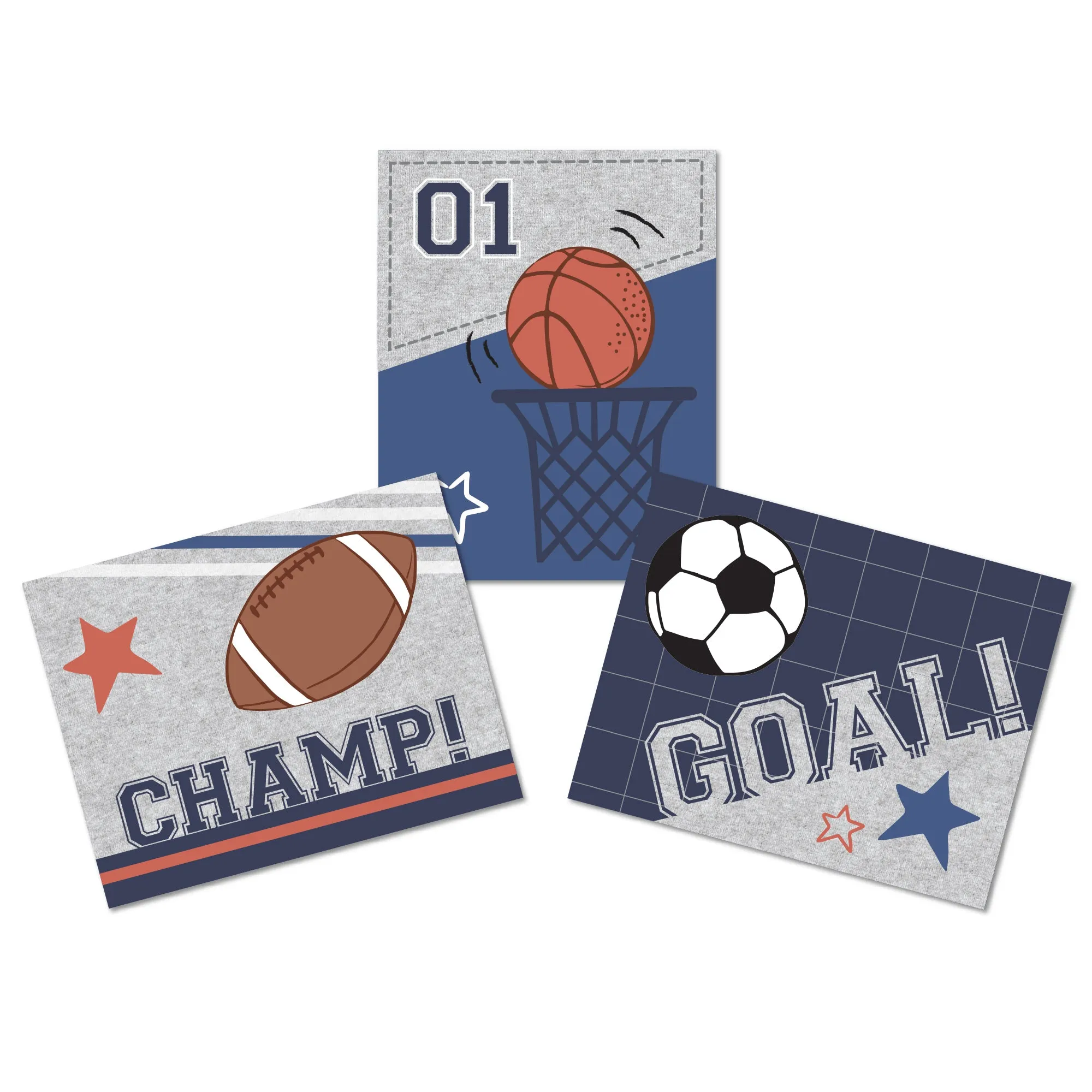 Baby Sports Unframed Wall Art