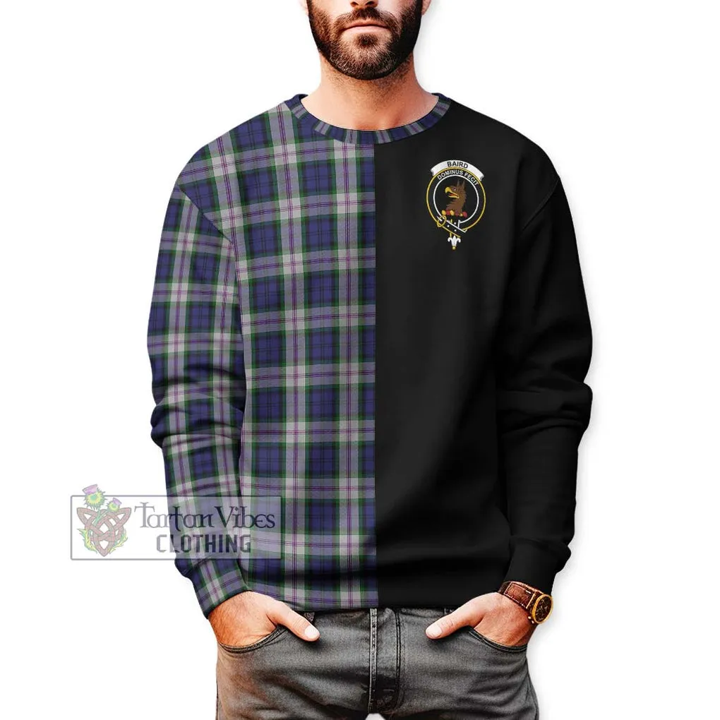 Baird Dress Tartan Sweatshirt with Family Crest and Half Of Me Style