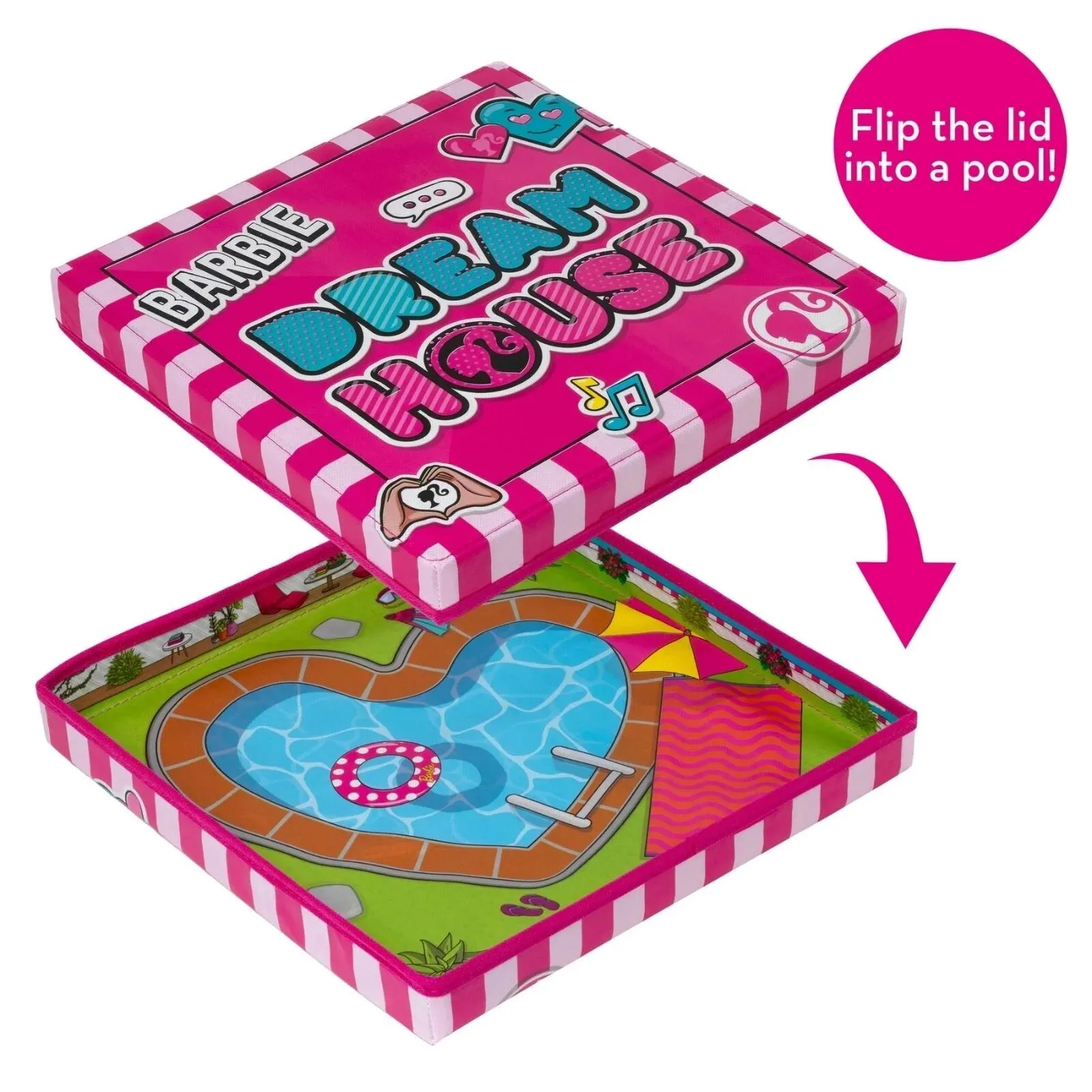 Barbie Dream House ZipBin & Playmat