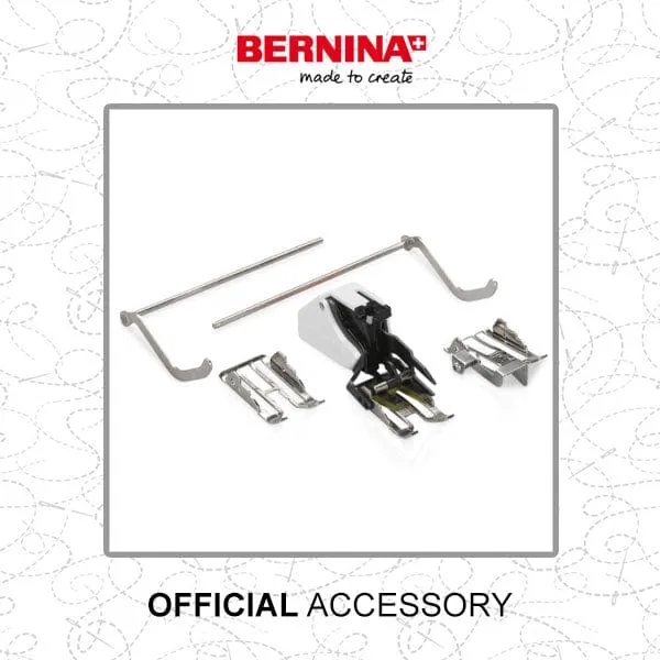 Bernina Three-Sole Walking Foot #50 With Seam Guide (Old style fitting) 0089687300