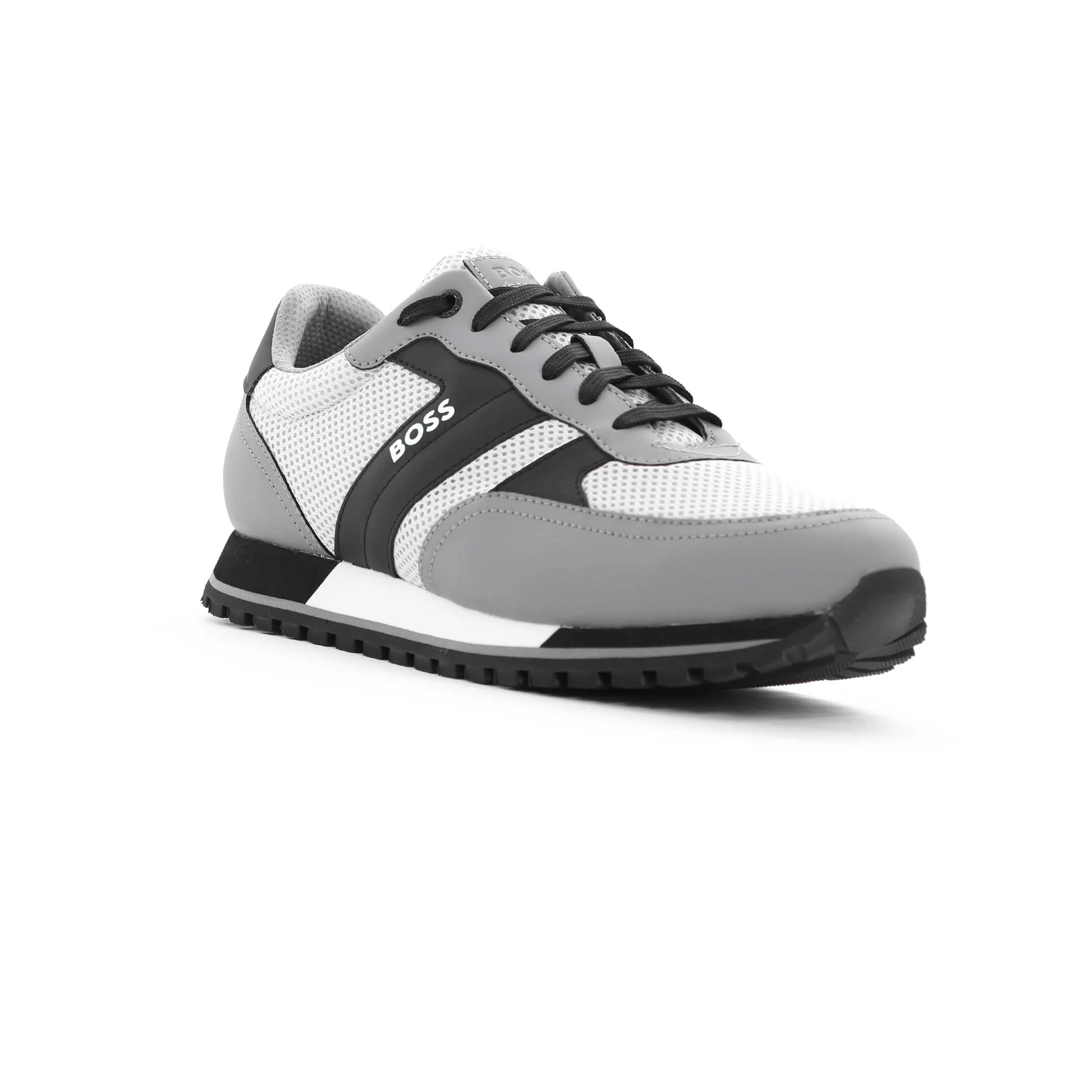 BOSS Parkour L Runn mxmt Trainer in Open Grey