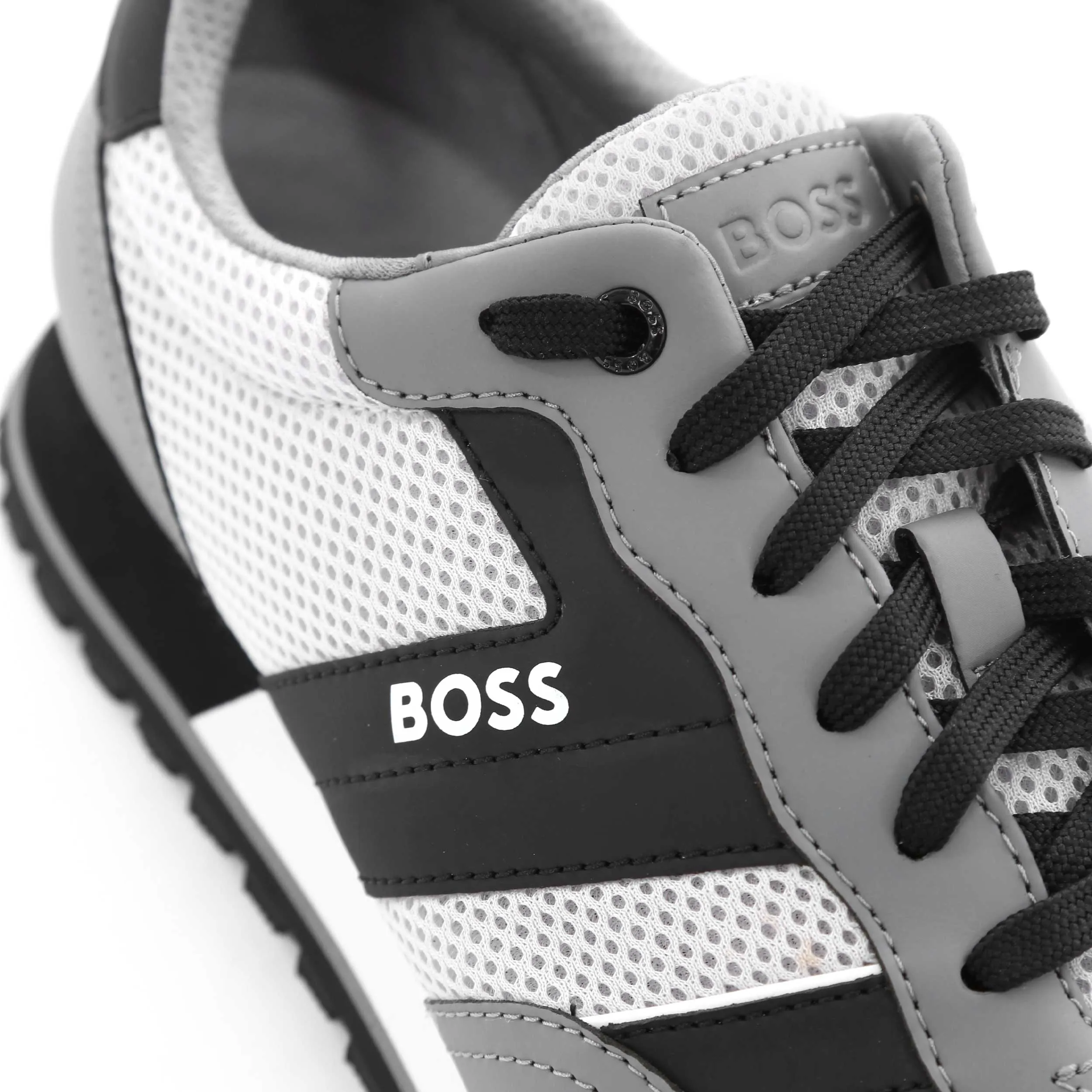 BOSS Parkour L Runn mxmt Trainer in Open Grey