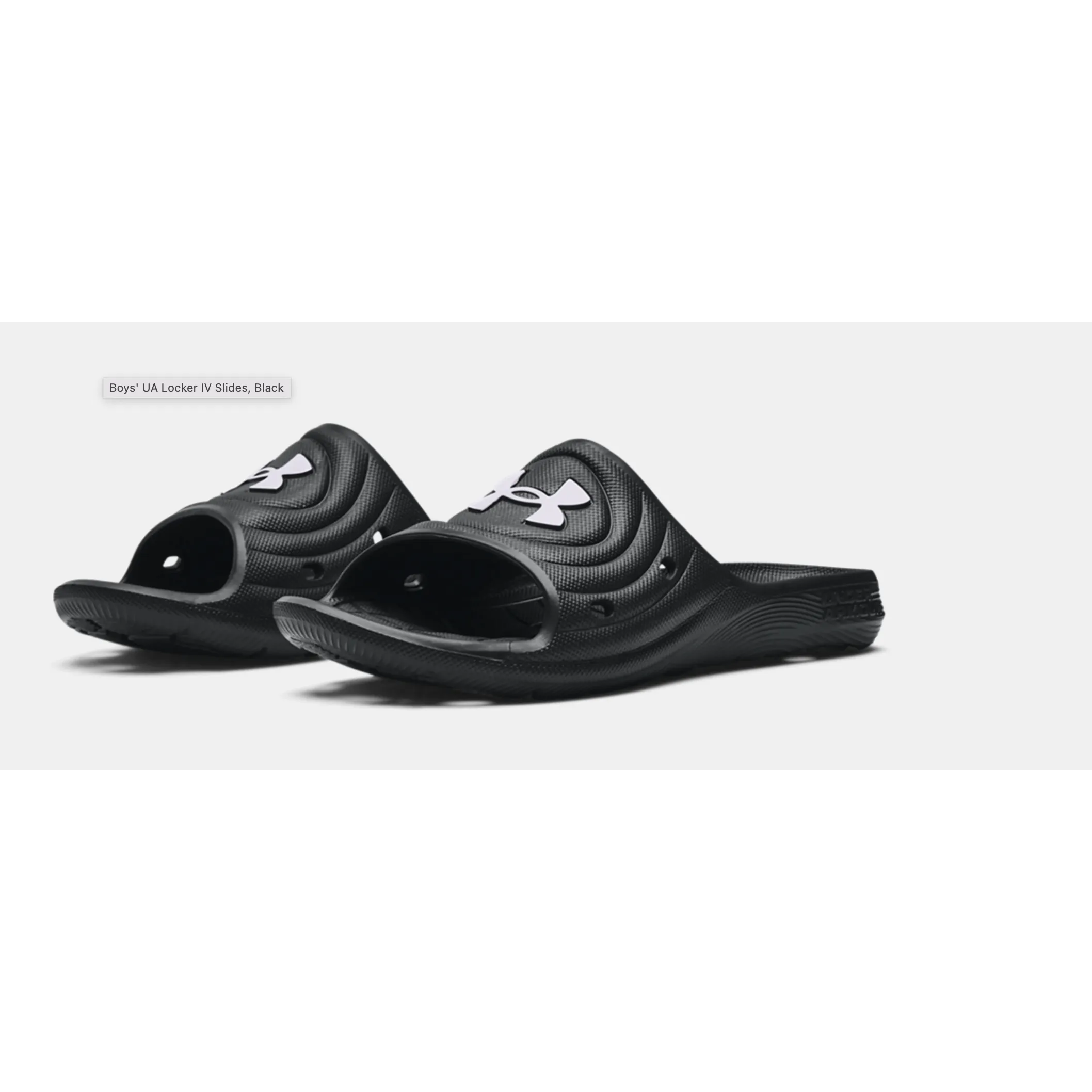 Boys' UA Locker IV Slides (Little Kid/Big Kid)