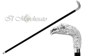 Bright Silver plated Hawk - il Marchesato collection