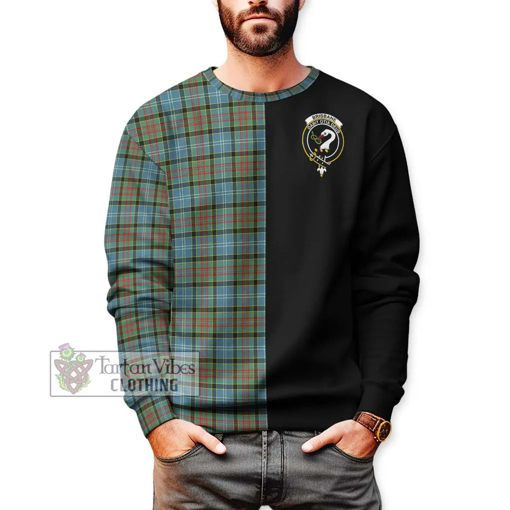 Brisbane Tartan Sweatshirt with Family Crest and Half Of Me Style