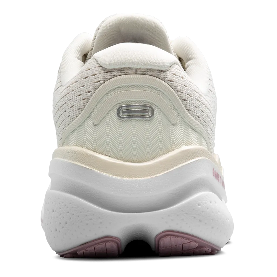 Brooks Women's Ghost Max 2 B Width Coconut Milk/Gray/Zephyr