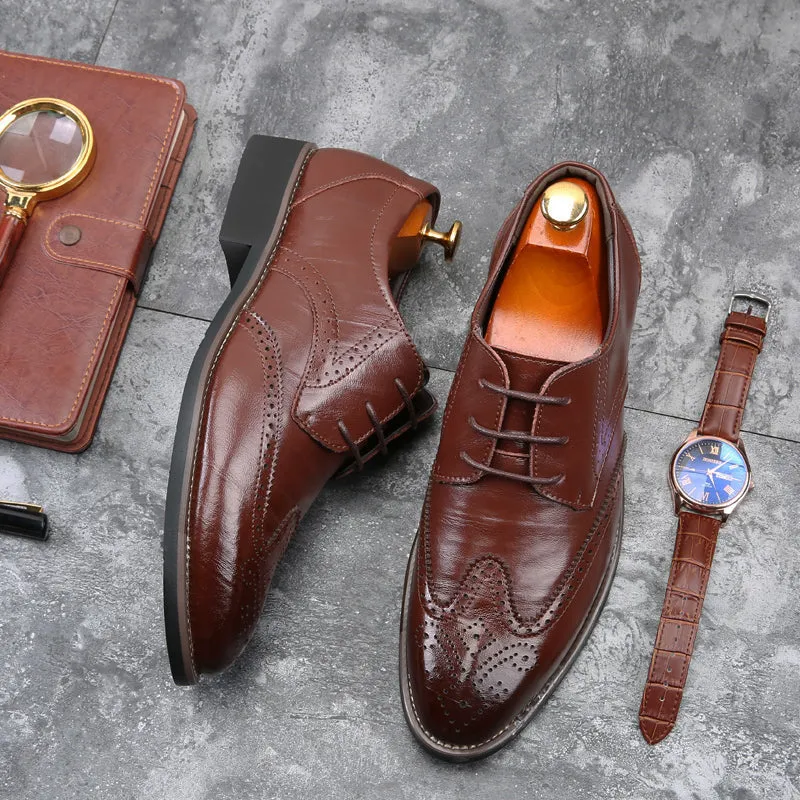 Business Casual Leather Shoes