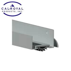 Cal-Royal - DSR-410 - Door Shoes w/ Rain Drip Design - Optional Length - Fire Rated - Aluminum