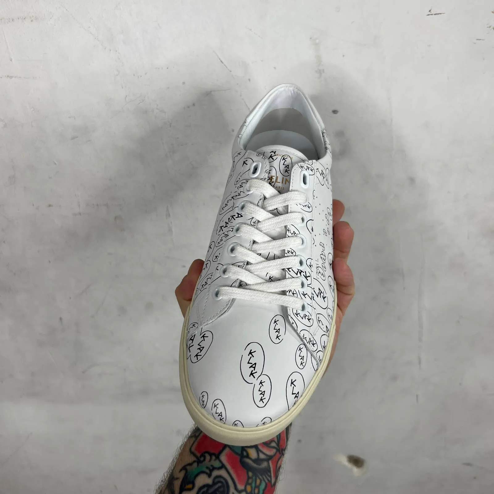 Celine Scribble Sneakers