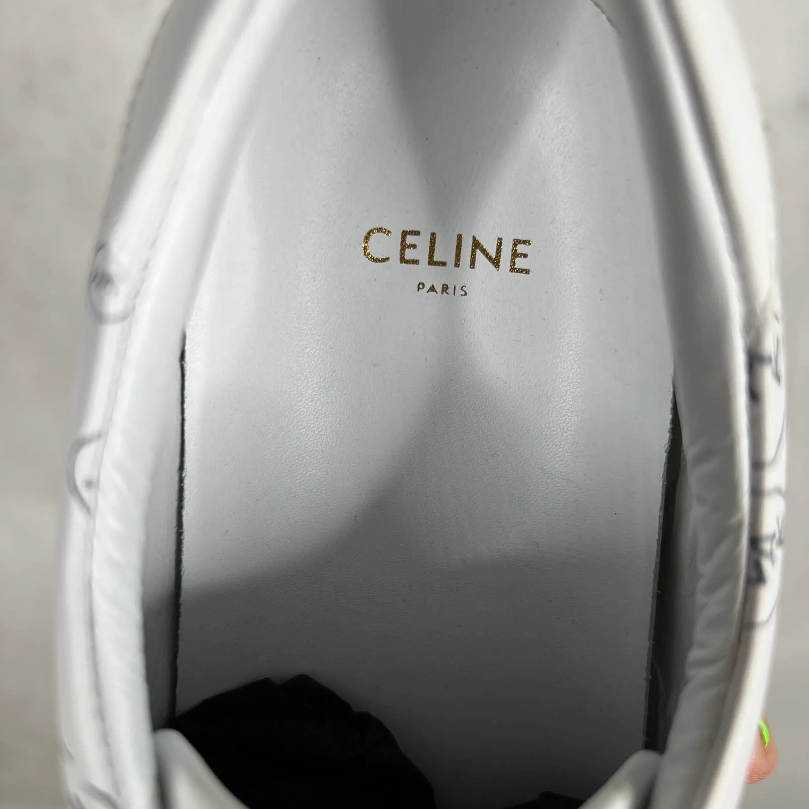 Celine Scribble Sneakers