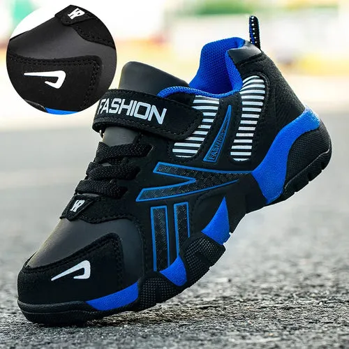 Children Boys Shoes School Sports Fashion Leather For Kids Tennis