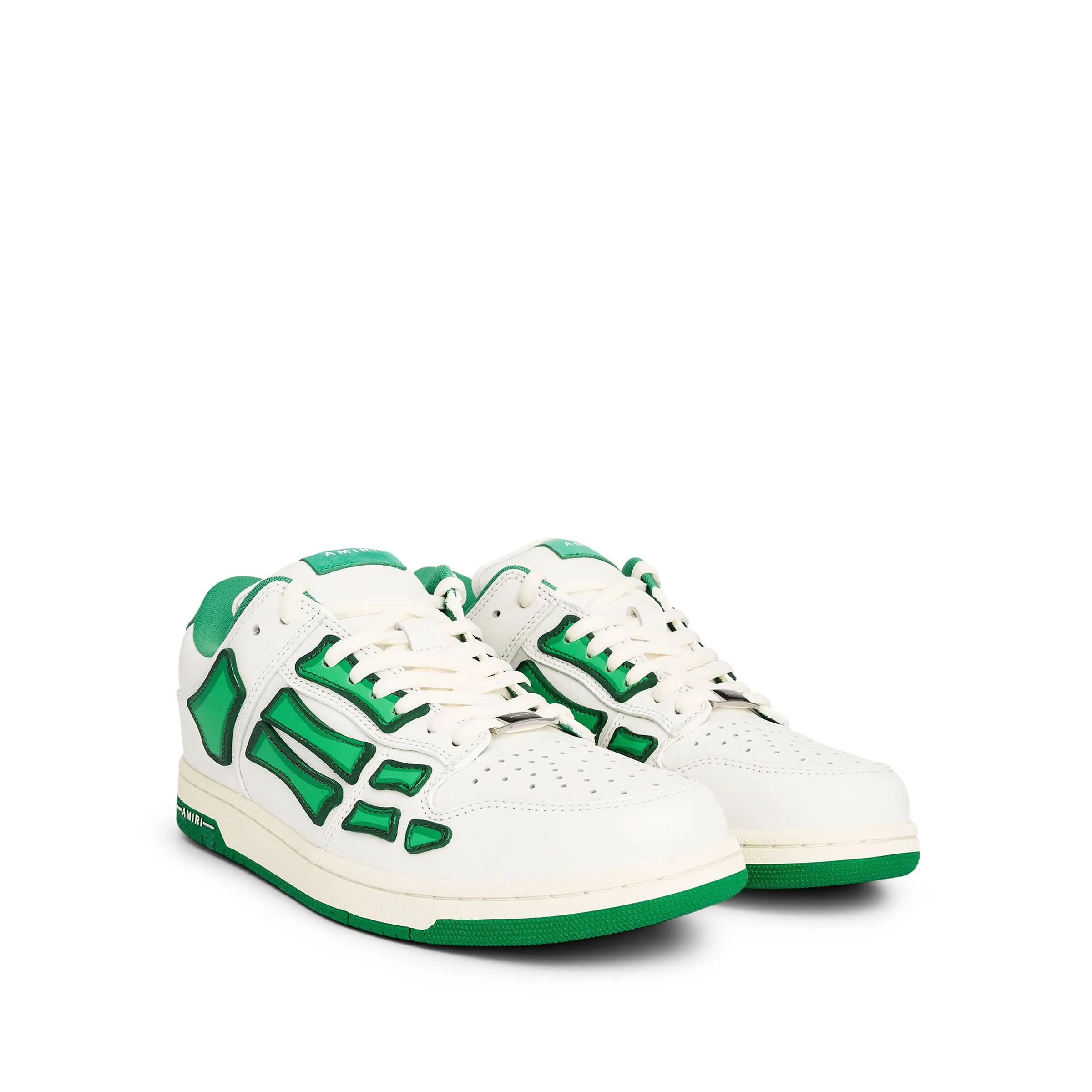 Chunky Skeleton Sneaker in Green