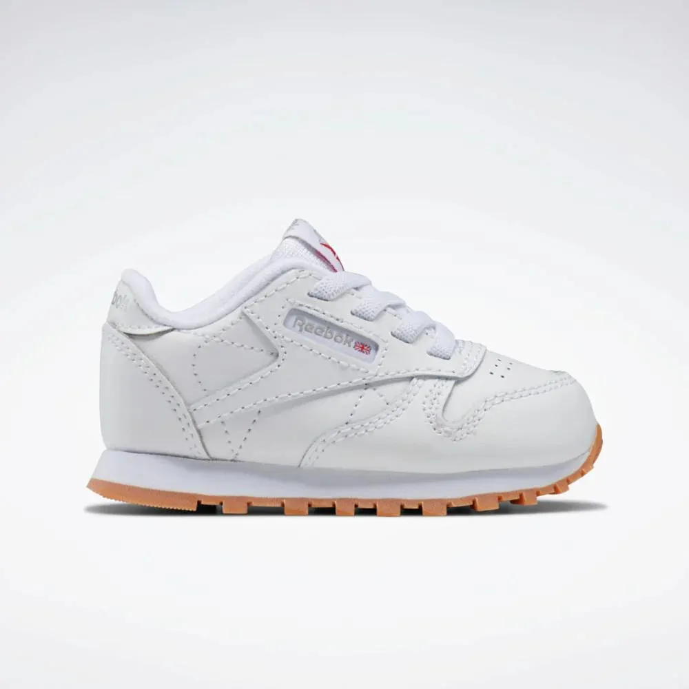 Classic Leather Shoes Infant (Ftwr White   Ftwr White   Reebok Rub)