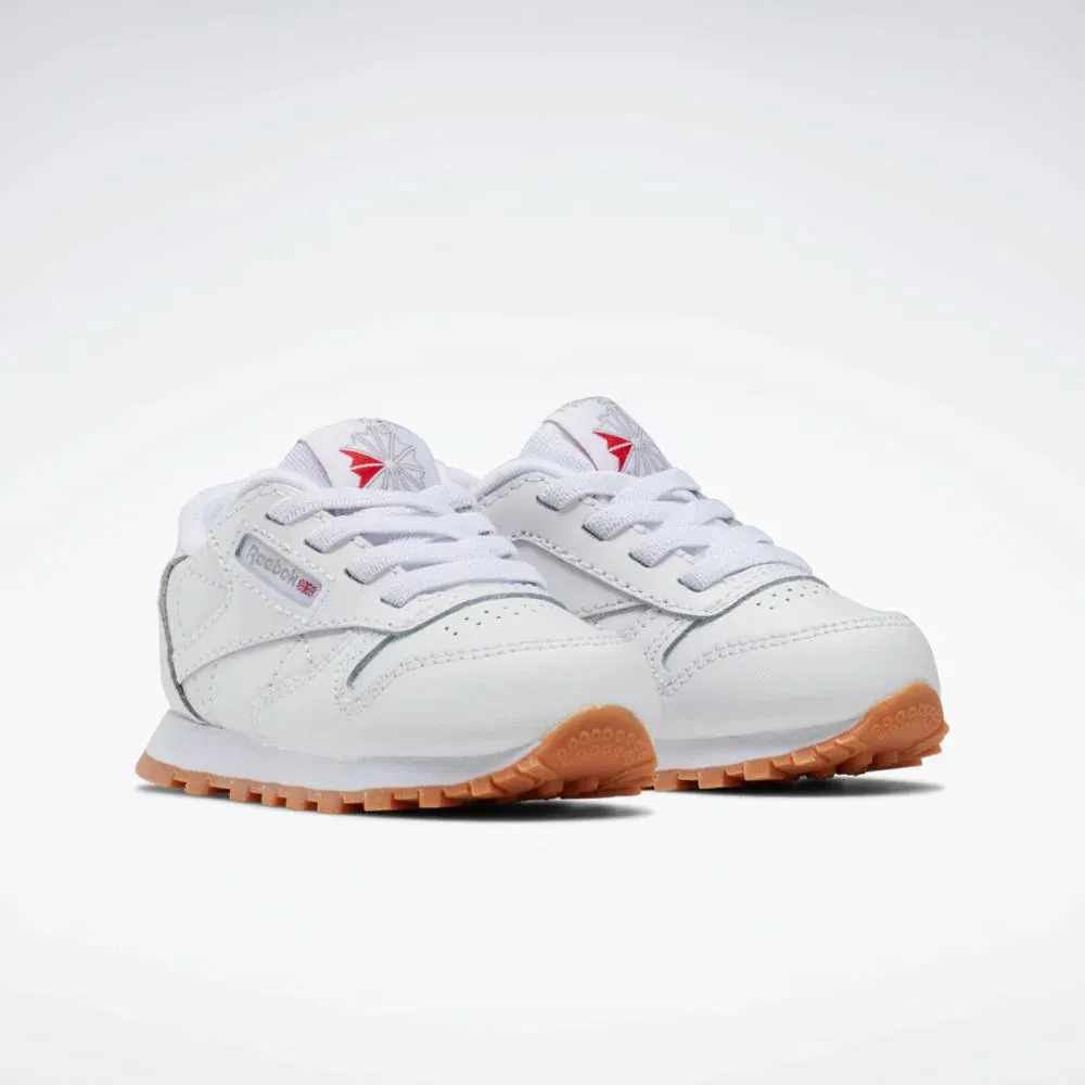 Classic Leather Shoes Infant (Ftwr White   Ftwr White   Reebok Rub)