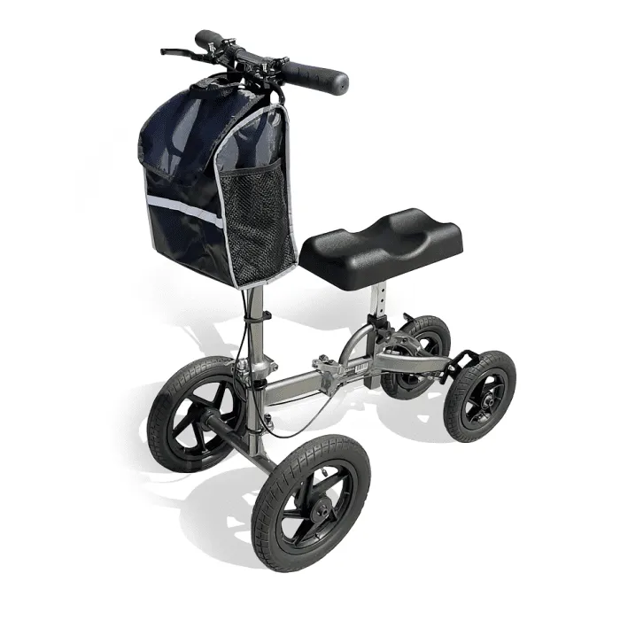 Comfort Ride All Terrain Knee Scooter with Pneumatic Tyres