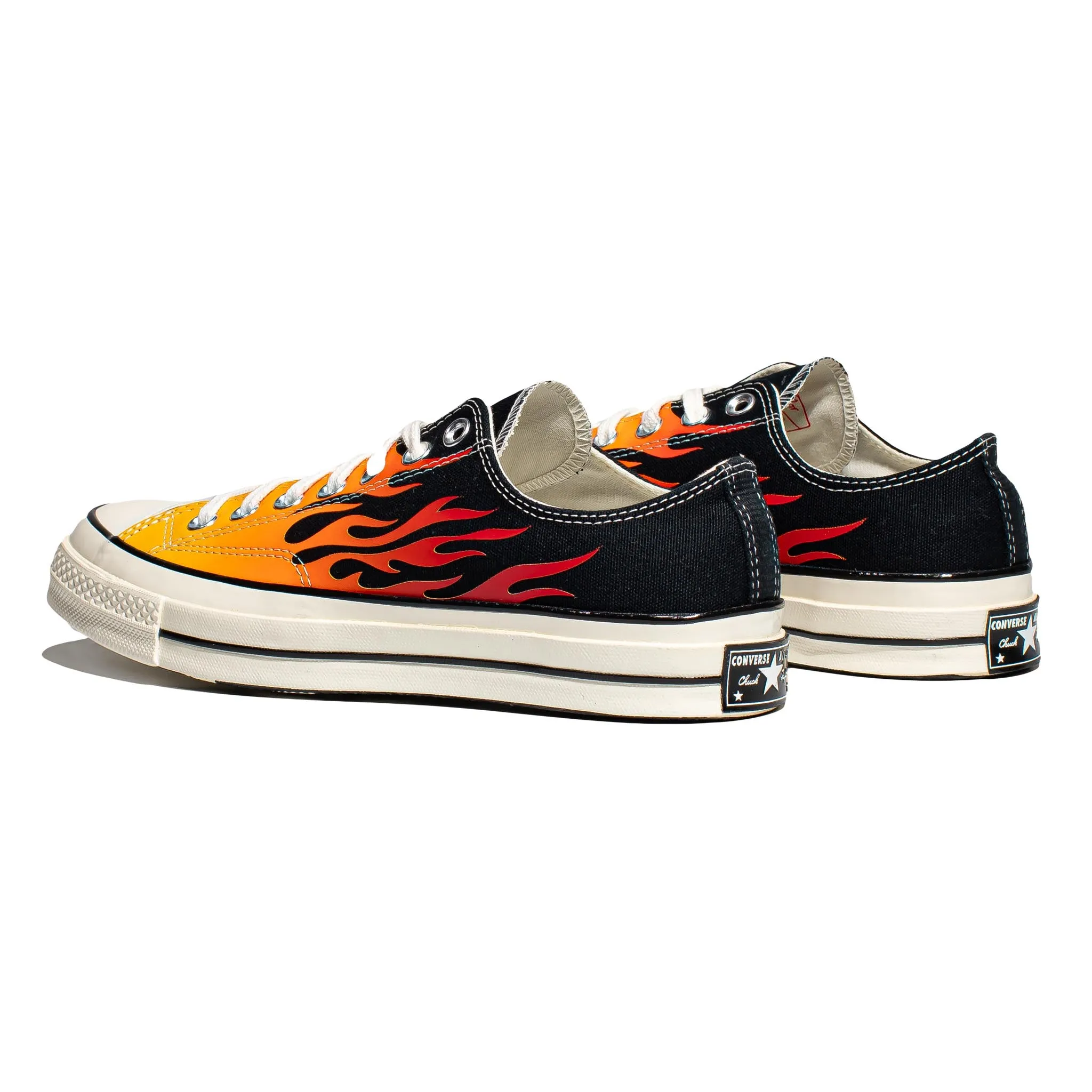 Converse Chuck 70 Low 'Archive Print' Black/Enamel Red