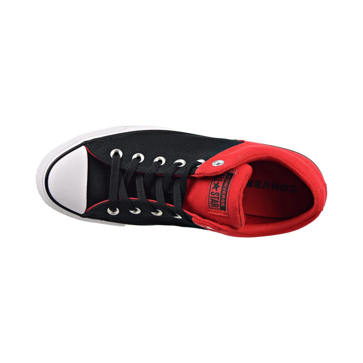 Converse Chuck Taylor All Star High Street OX Mens Shoes Enamel Red/Black/White