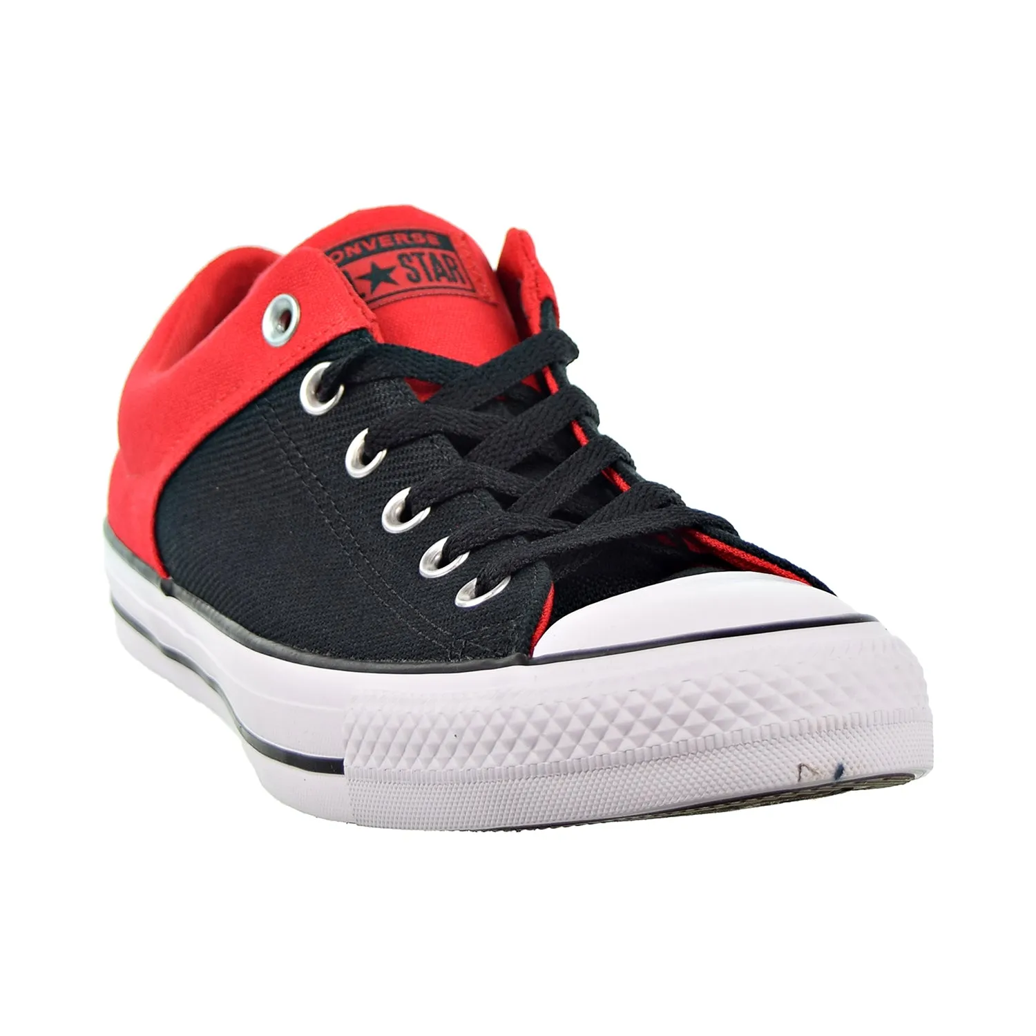 Converse Chuck Taylor All Star High Street OX Mens Shoes Enamel Red/Black/White