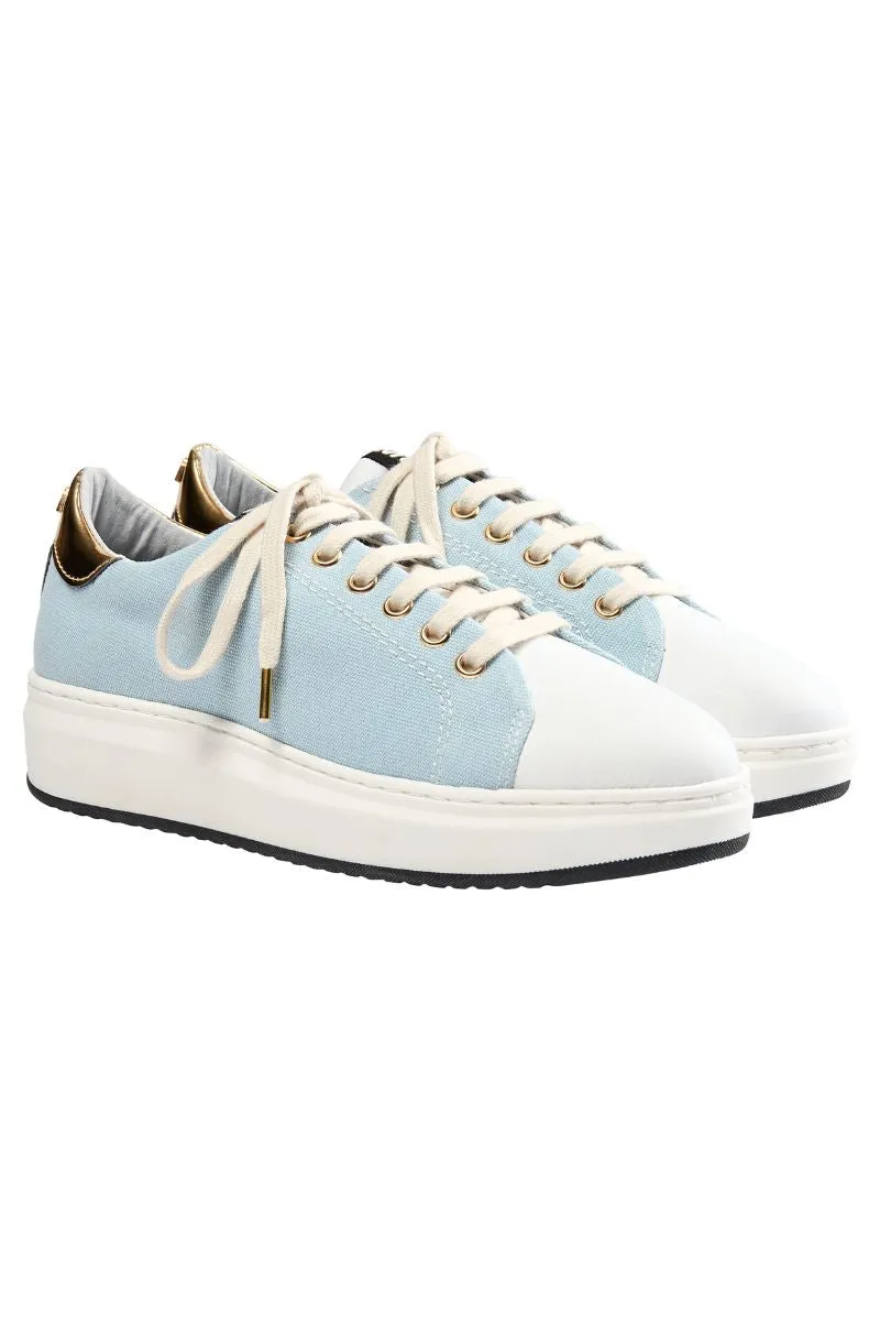 Copenhagen Canvas Sneaker | Clear Sky | Sneakers fra Mos Mosh