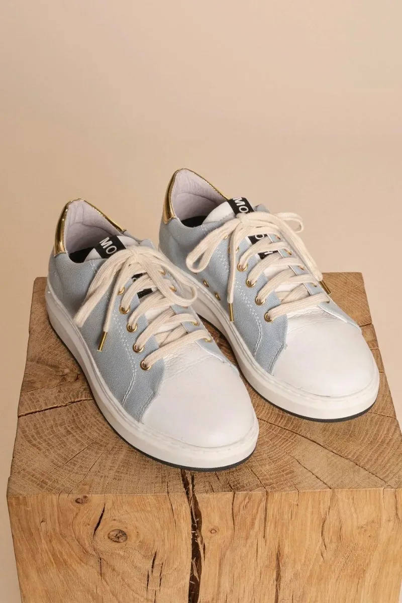 Copenhagen Canvas Sneaker | Clear Sky | Sneakers fra Mos Mosh