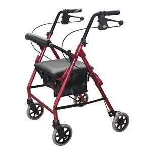 Deluxe Aluminium Rollator Weight Capacity 120 kg