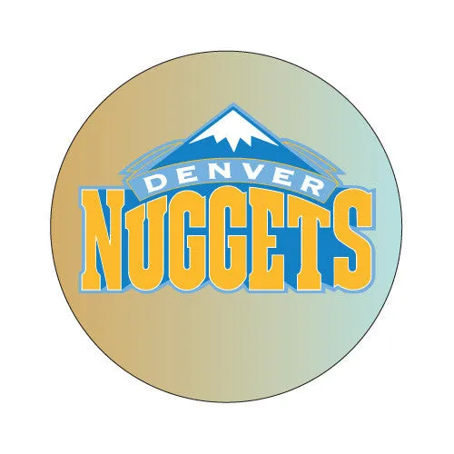 Denver Nuggets NBA Round Decal