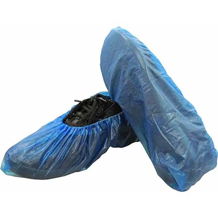 Disposable Shoe Covers 16" - Pack of 100 - BLUE