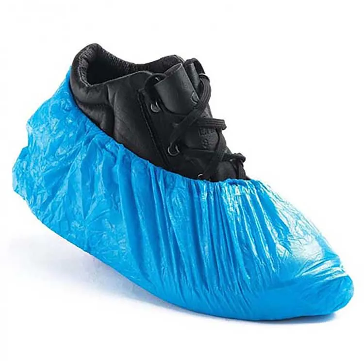 Disposable Shoe Covers 16" - Pack of 100 - BLUE