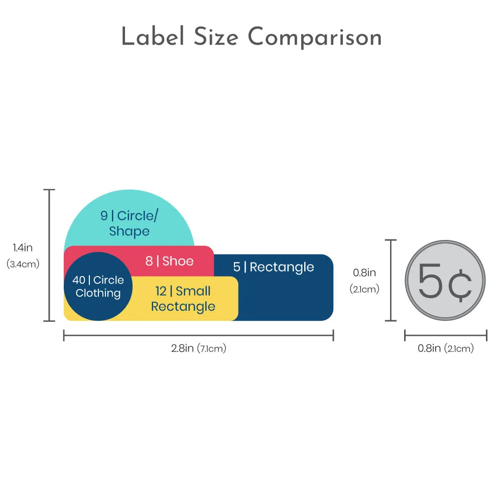 Dots Kindergarten Labels Pack