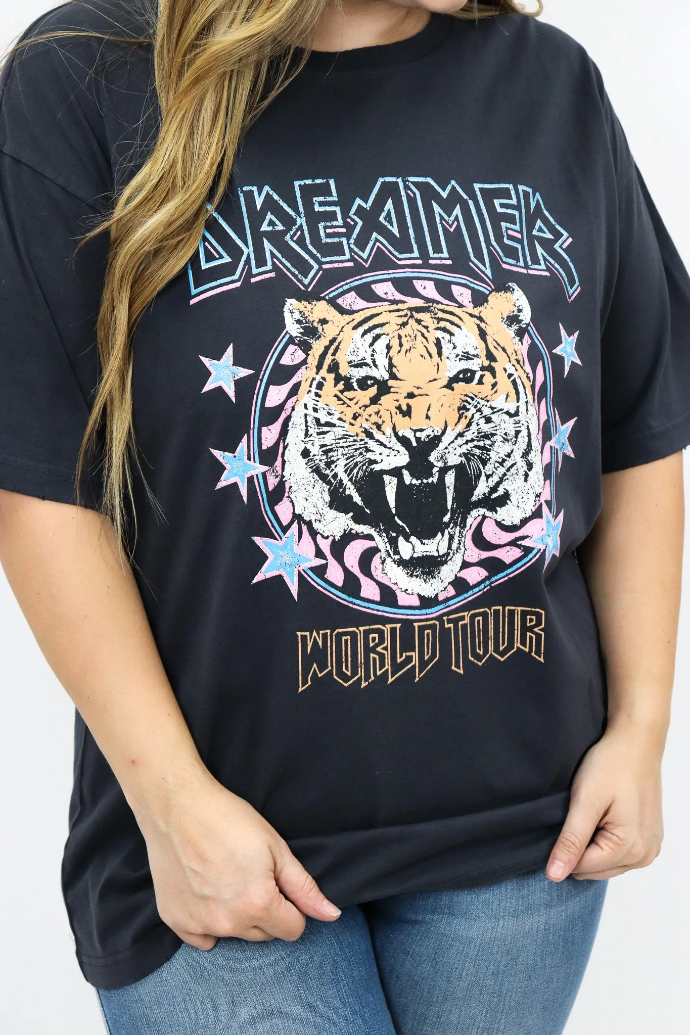 Dreamer Tiger Graphic Tee